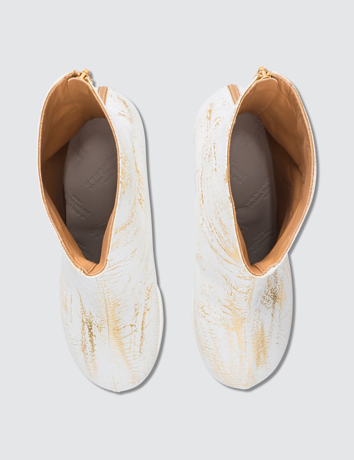 Crushed Heel Leather Boots Placeholder Image
