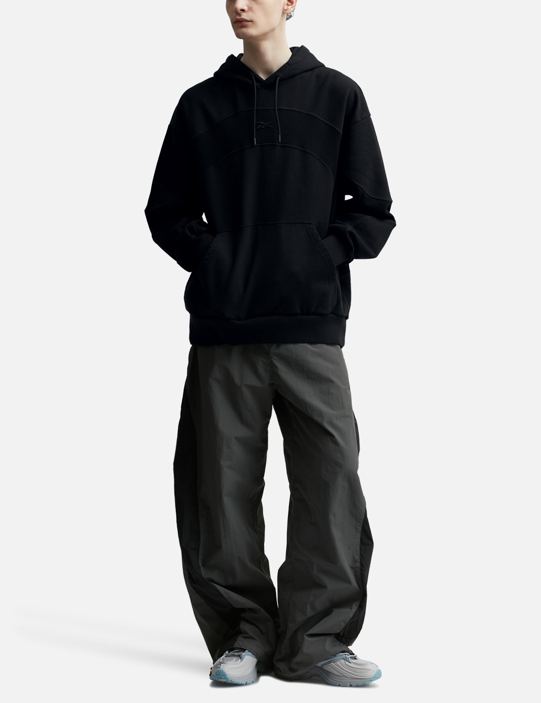Waffle Pattern Hoodie view 20