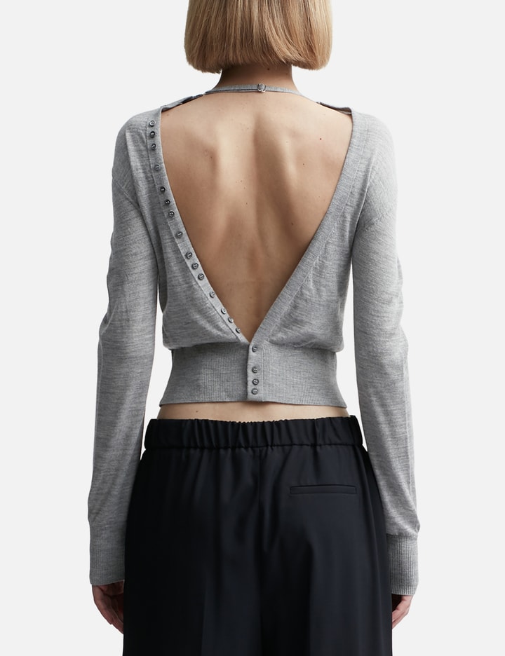 Shop Jacquemus Le Pull Rica Sweater In Grey