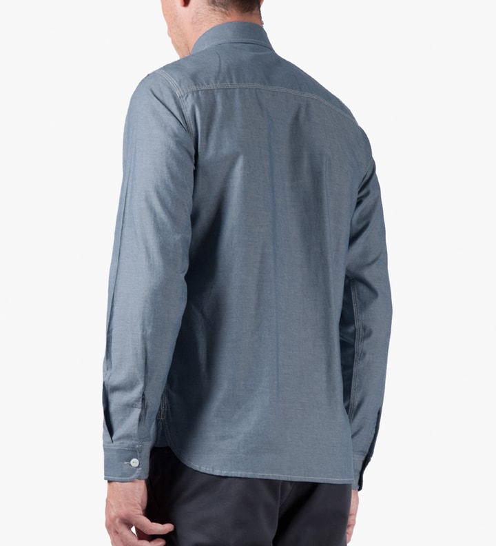 Blue/Jet Rigid L/S Harrison Shirt Placeholder Image