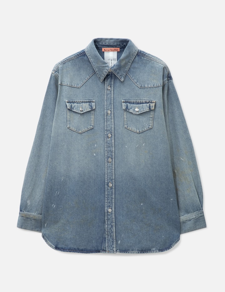 Paint Denim Shirt Placeholder Image