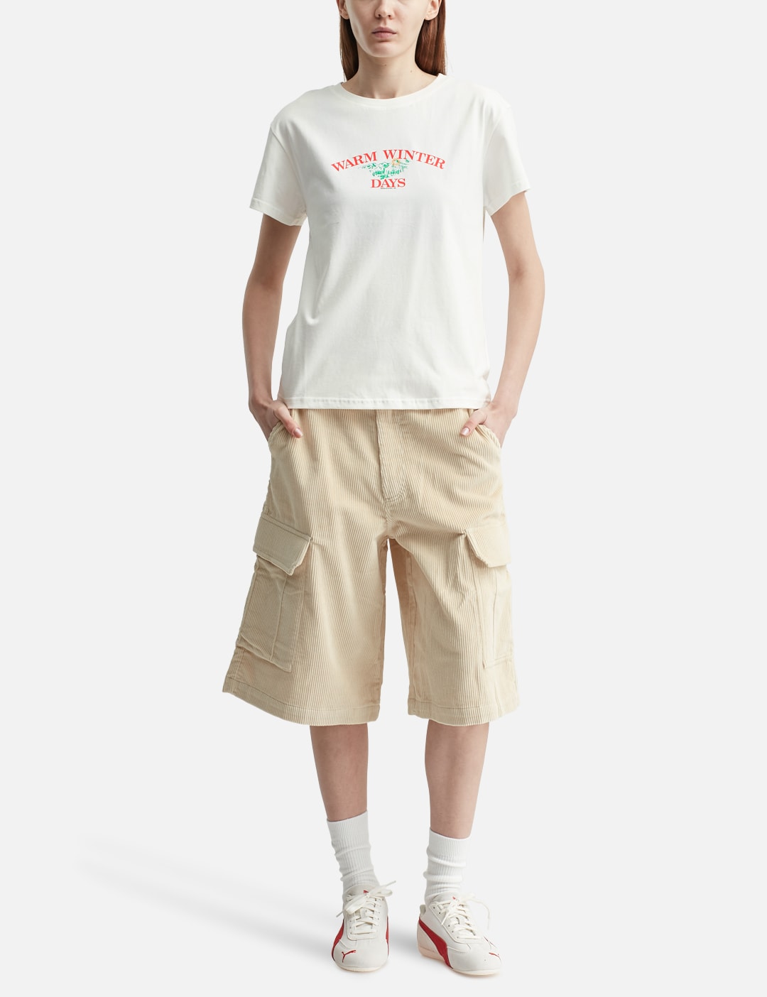 Corduroy Shorts view 16