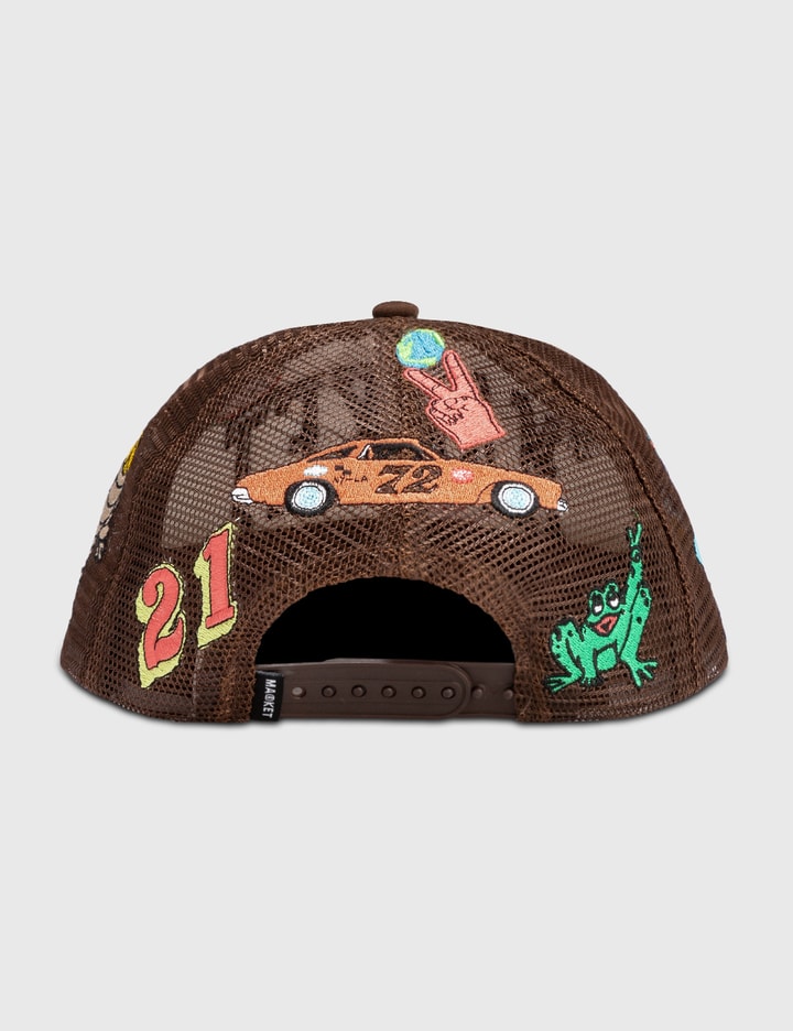 Varsity Hand-Drawn Trucker Hat Placeholder Image