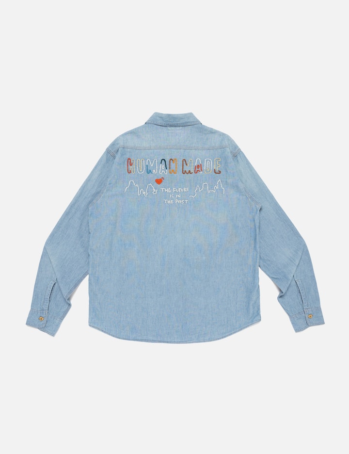 Human Made Embroidered Chambray Shirt