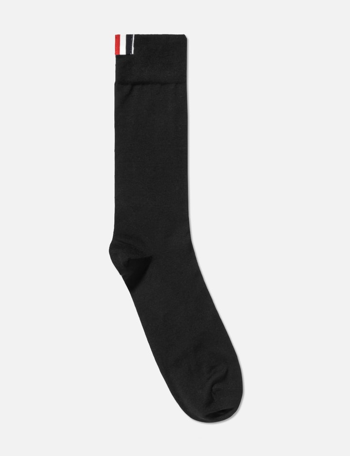 Lightweight Cotton 4-Bar Mid-Calf Socks Placeholder Image