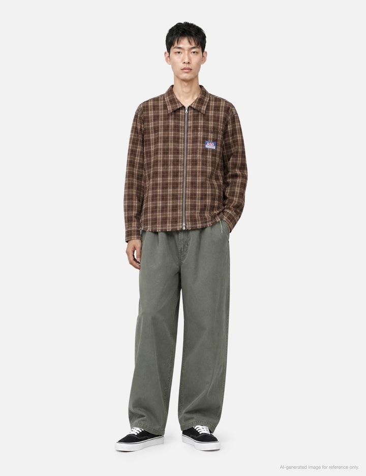 Victoria Plaid Zip Shirt