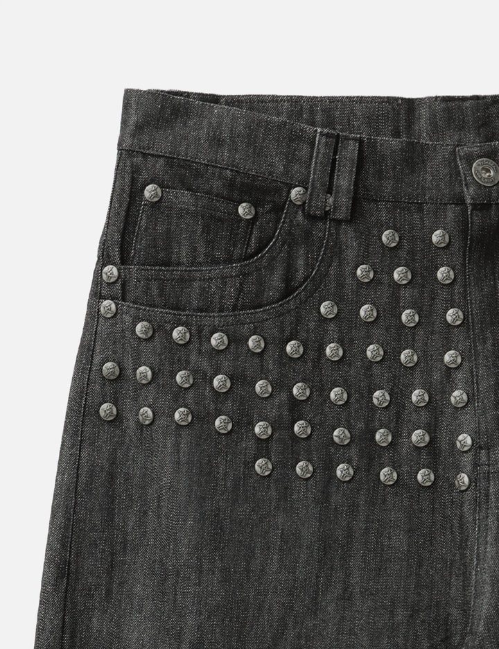 "Devlin" Studded Waxed Japanese Raw Denims Placeholder Image