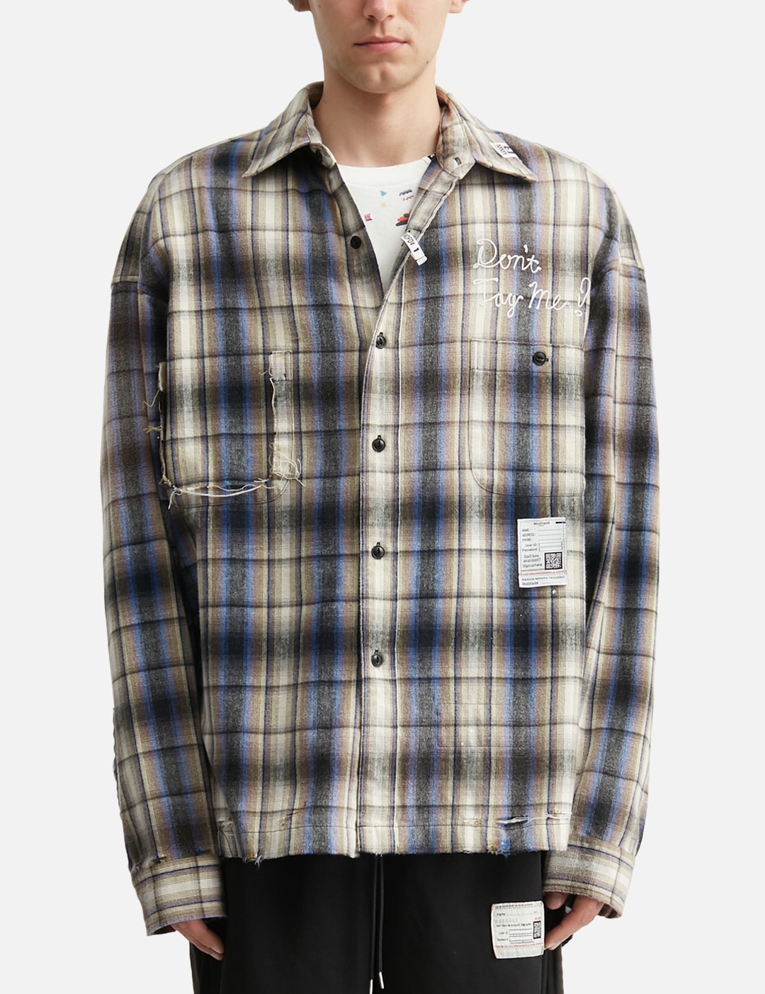 Vintage Like Check Shirt view 11