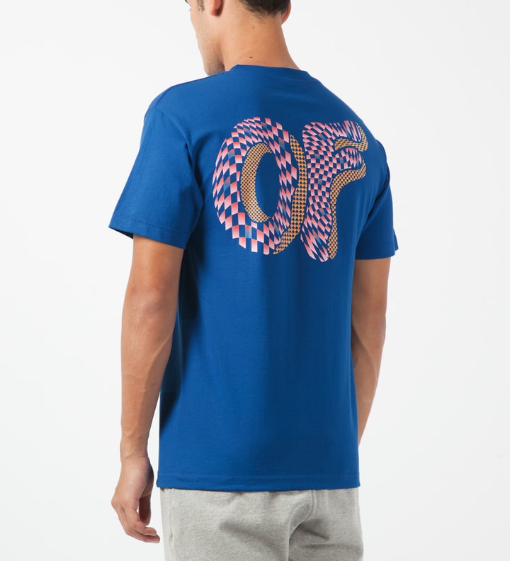 Royal Blue Optical Donut T-Shirt Placeholder Image