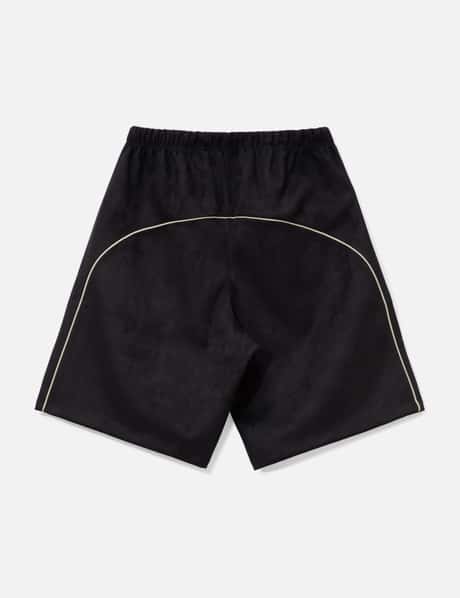 Suede Fleece Signature Relaxed Sweatshort view 8