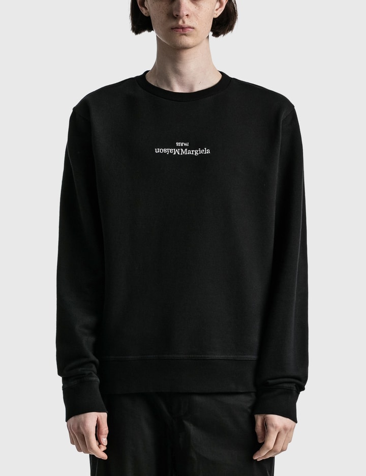 Maison Margiela UPSIDE DOWN LOGO SWEATSHIRT