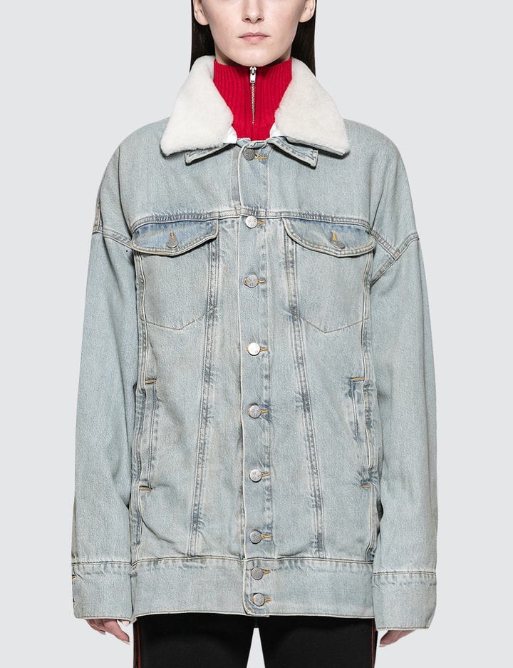 Tribal 95' Denim Jacket Blue Placeholder Image