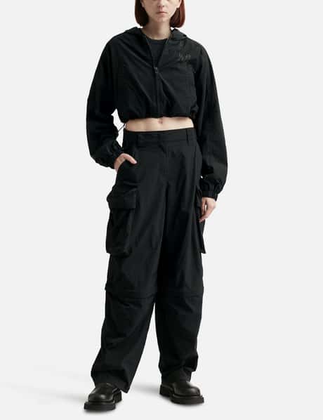 HOODED CROPPED ZIP JACKET view 11