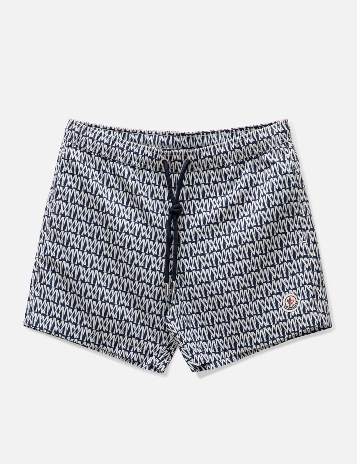 Monogram Print Swim Shorts Placeholder Image