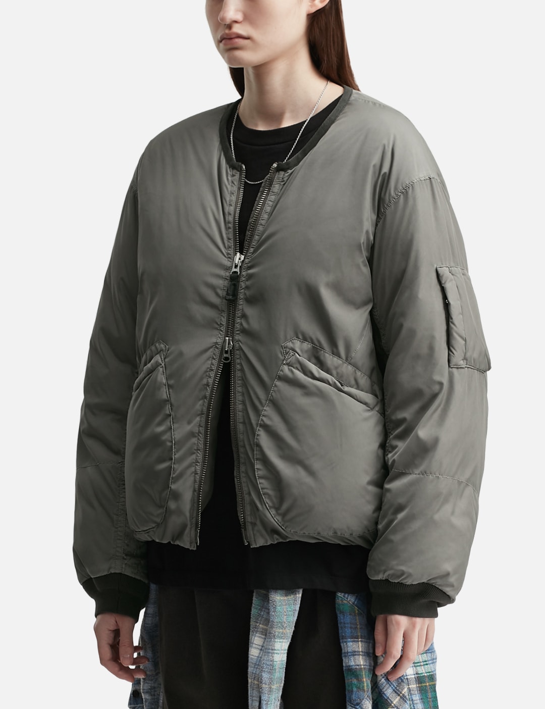 Floral Down Liner Jacket view 9