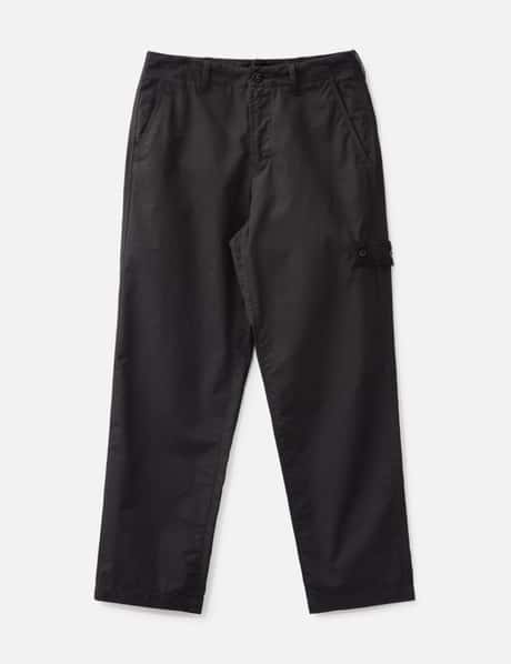 Stone Island Weatherproof Cotton Canvas_Stone Island Ghost Chino Trousers