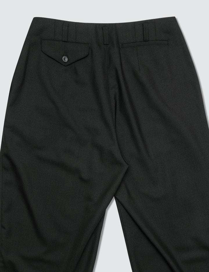 Wideleg Black Pants Two Ply Wool Placeholder Image