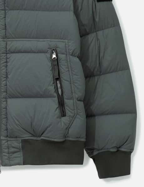 Seamless Tunnel Nylon Down-TC Bomber Jacket view 17