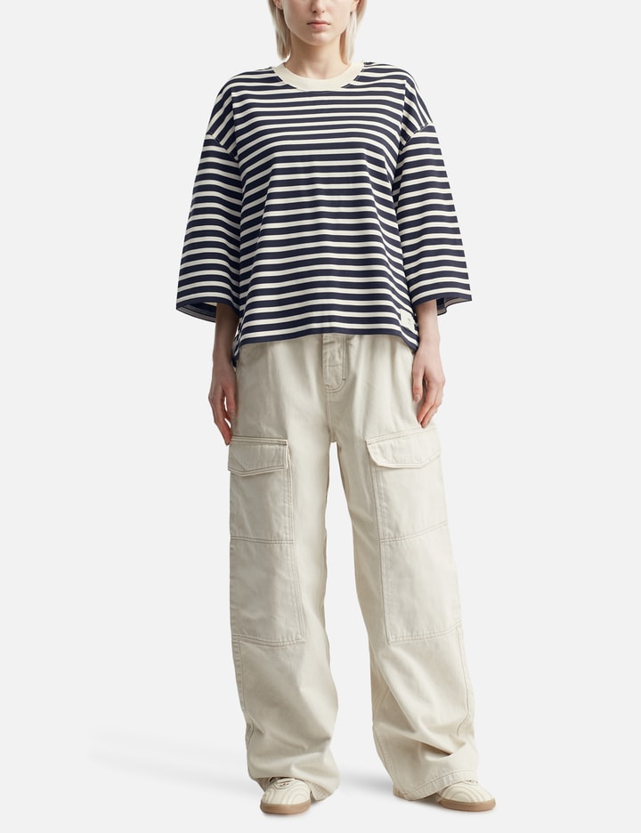 Ami Alexandre Mattiussi Ami Paris Striped T-shirt