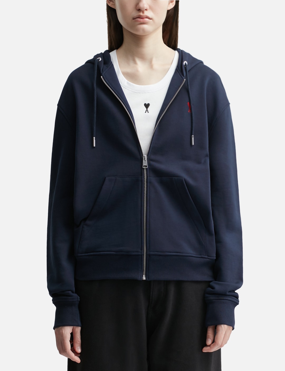 Ami de Coeur Zipped Hoodie