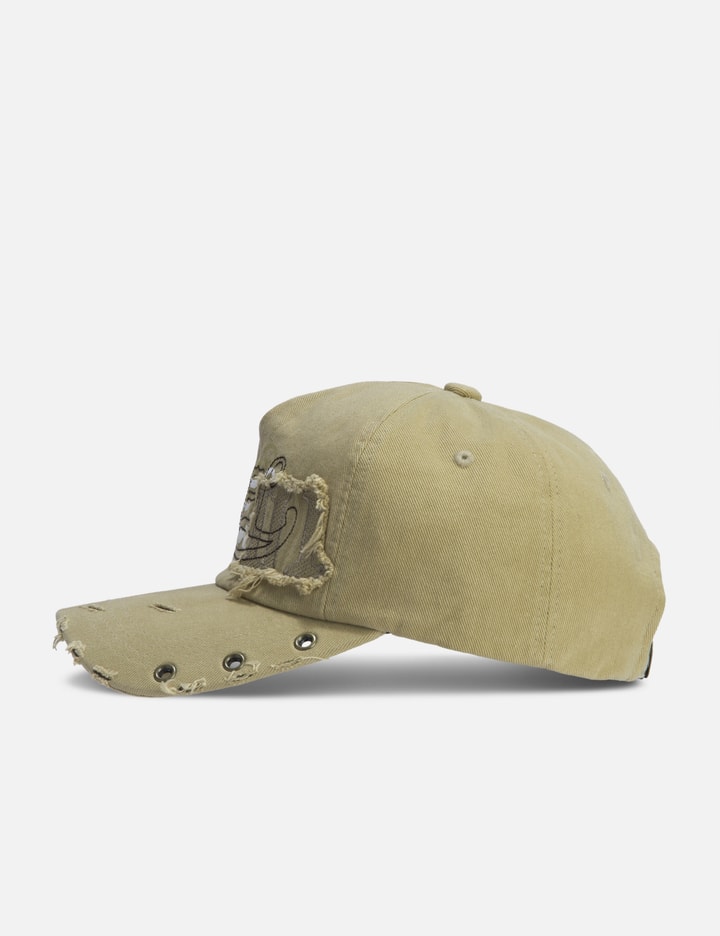 Destroyed Vintage Ball Cap Beige Placeholder Image