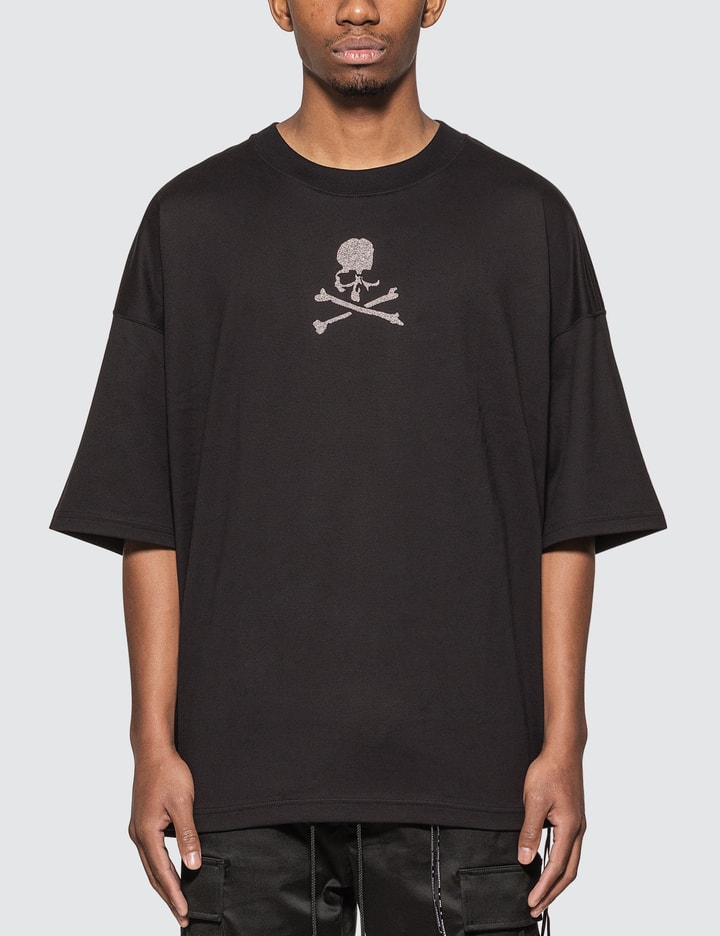 Glass Beaded Skull Oversized T-shirt Placeholder Image