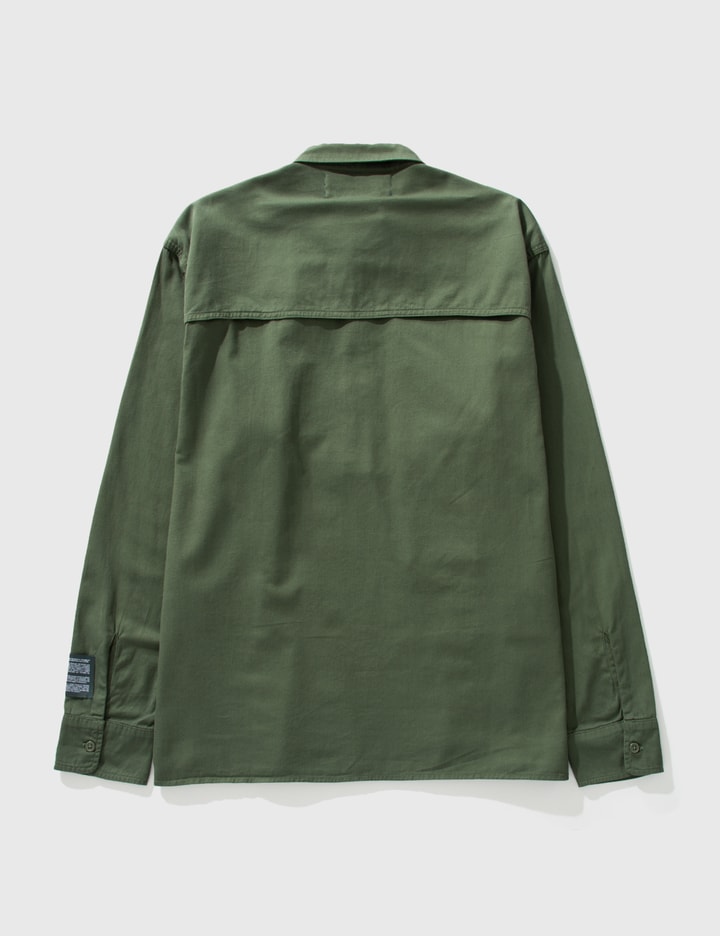 Reese Cooper コットン カーゴ プルオーバー ワークシャツ