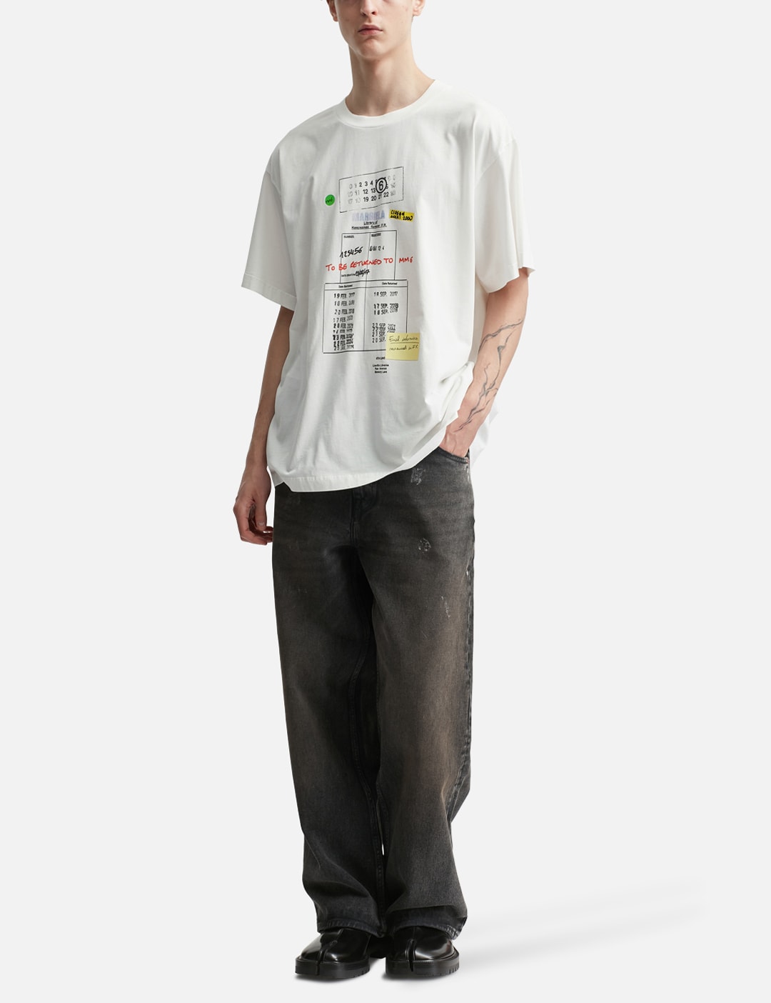 Stamp Print T-Shirt view 20