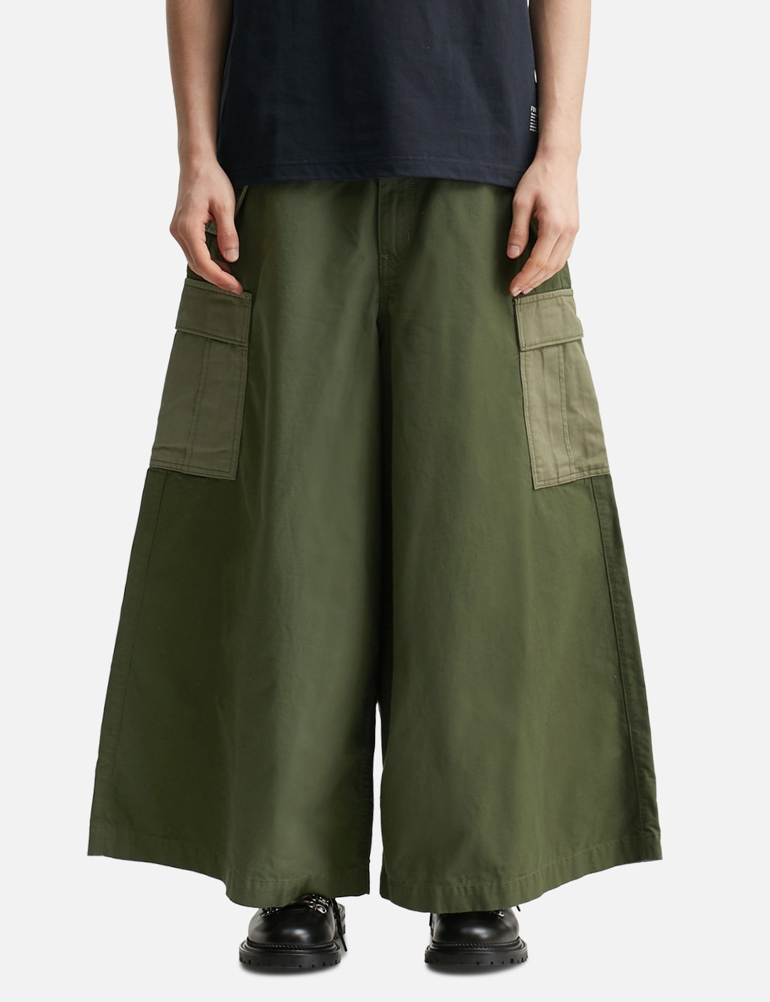 Hakama Cargo Pants Rinse view 11