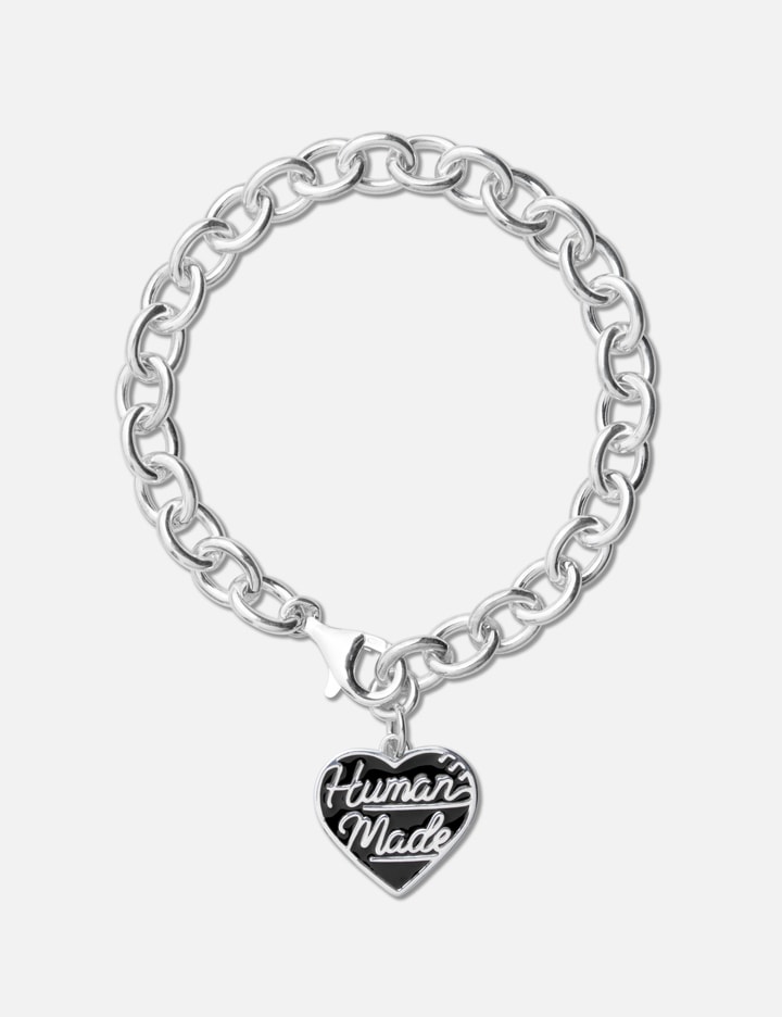 Human Made Heart Silver Bracelet In Metallic