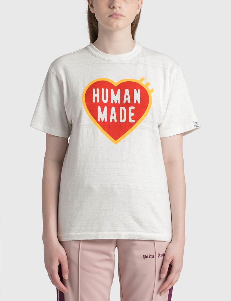 シップスHUMAN MADE　ハート　ロゴ　Tシャツ Tシャツ/カットソー(半袖/袖なし)
