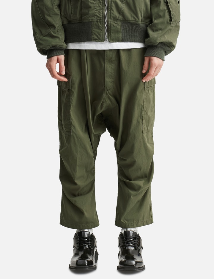 Junya Watanabe Man x Rebuild By Needles Drop Crotch Cargo Pants Placeholder Image