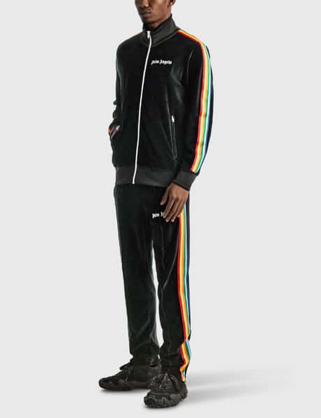 Palm Angels Rainbow Chenille Track Jacket HBX