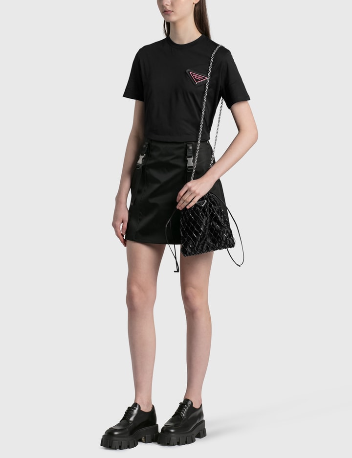 Mesh And Satin Crossbody Placeholder Image