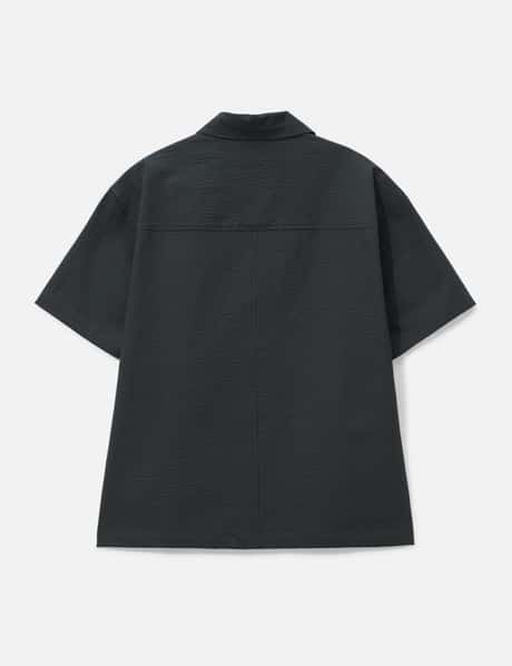 Panel Line Camp Collar Half Shirt view 8