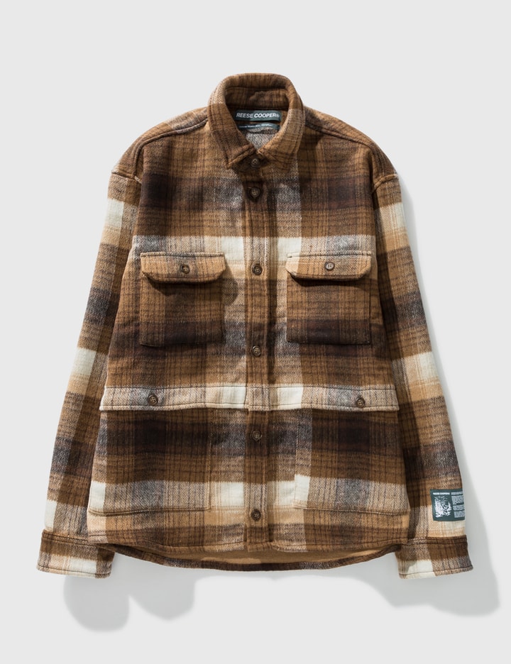 Brushed Wool Flannel Shirt Placeholder Image