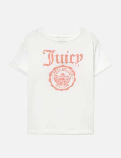 & Rich X Juicy Couture Emblem Essentials T-Shirt view 6
