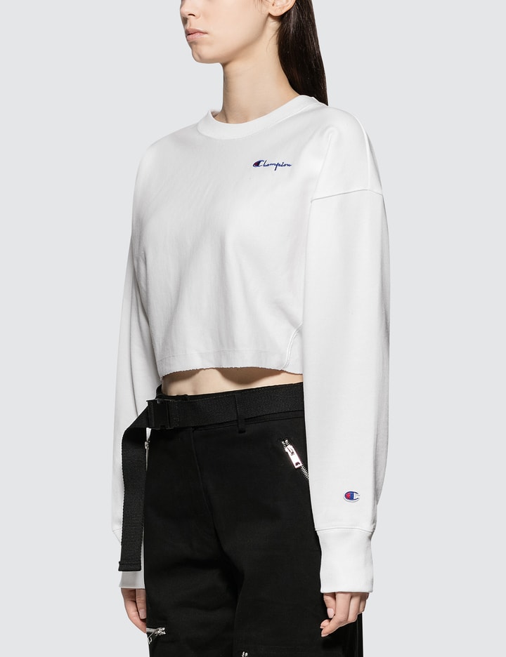 Cropped Crewneck Sweatshirt Placeholder Image