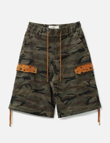 Camo Sweat Shorts view 6