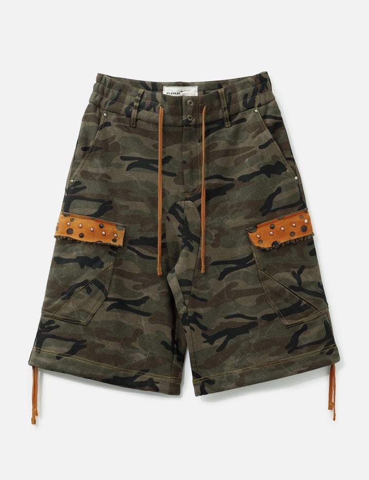 Plateau Studio Camo Sweat Shorts