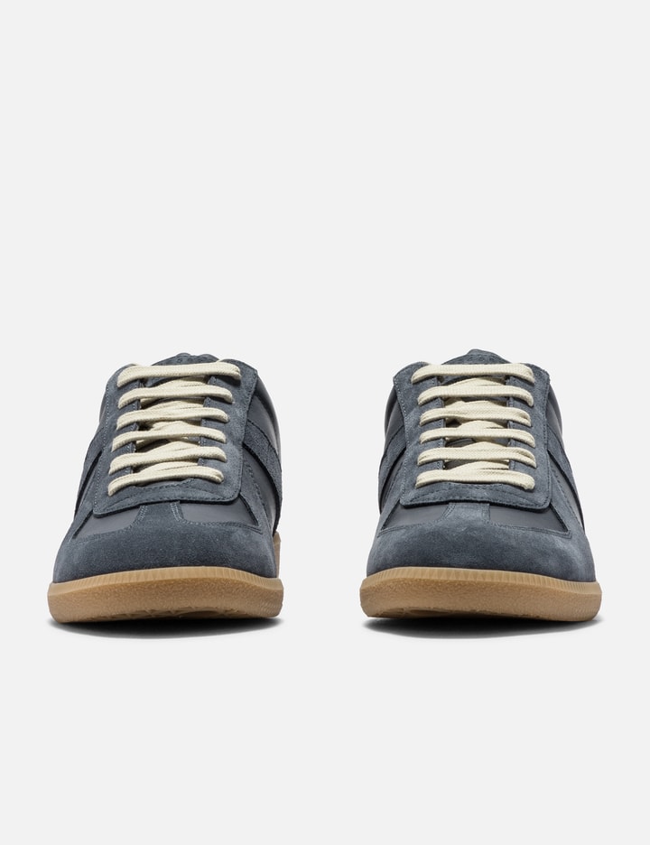 Shop Maison Margiela Replica Sneakers In Blue