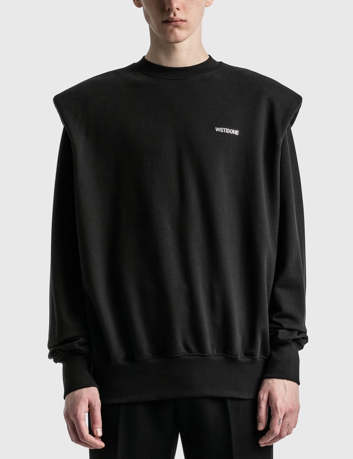 Padded Shoulder Padded Logo Sweatshirt Placeholder Image