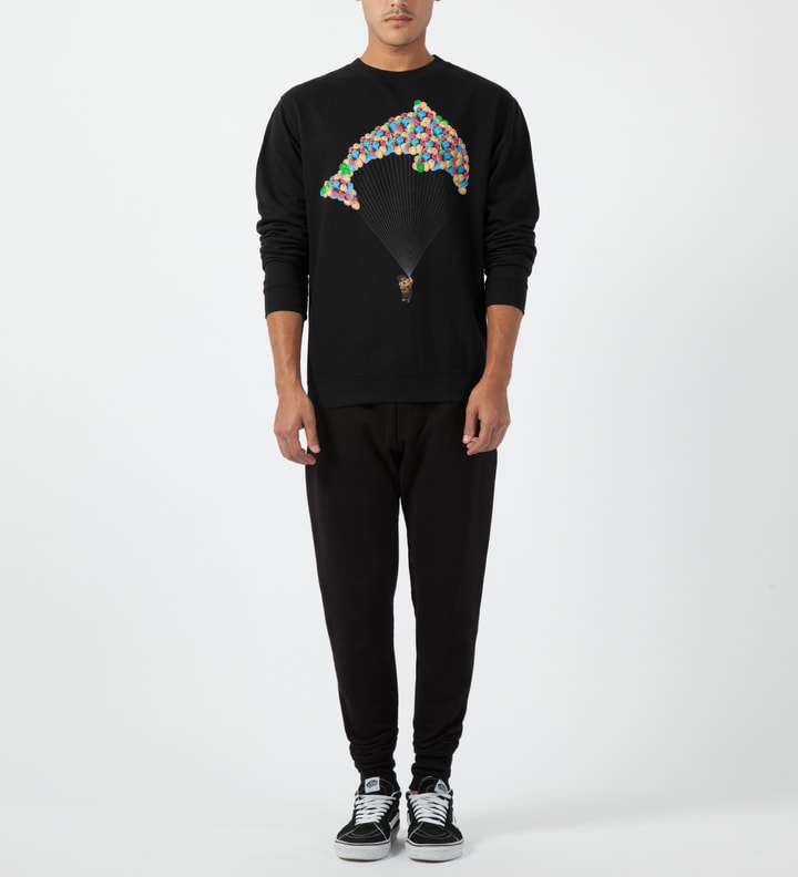 Black Jasper Balloon Crewneck Sweater Placeholder Image