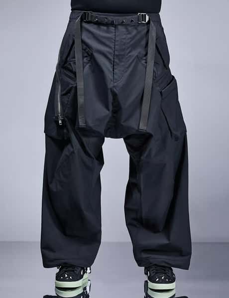 ACRONYM Encapsulated Nylon Ultrawide Drawcord Cargo Trouser Gen. 1 Lightshell (WR)