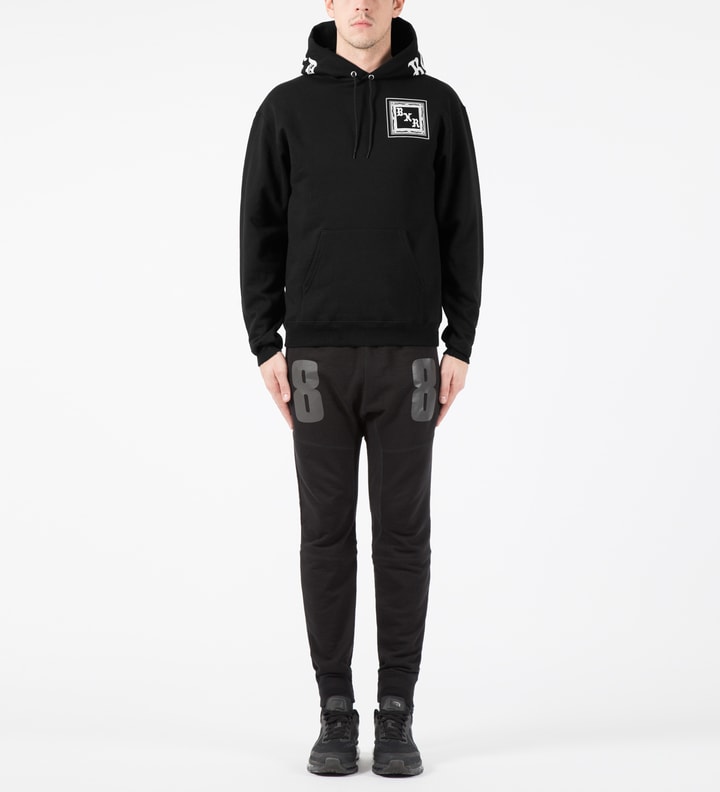 Black BXR Flag Pullover Hoodie Placeholder Image