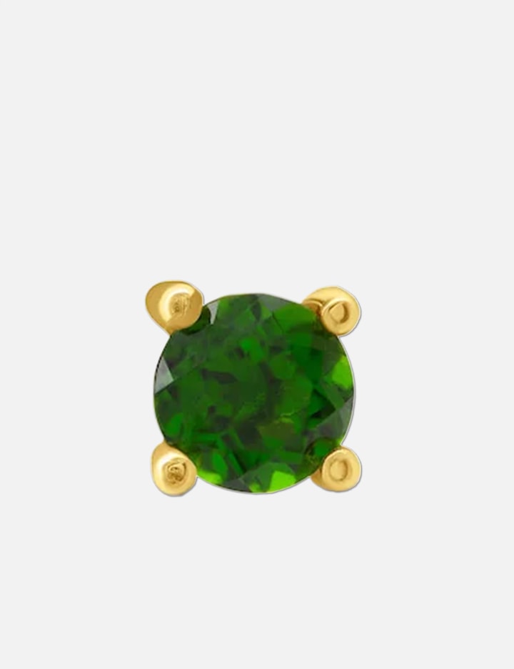 Chrome Diopside Gold Plated Silver Earring Placeholder Image