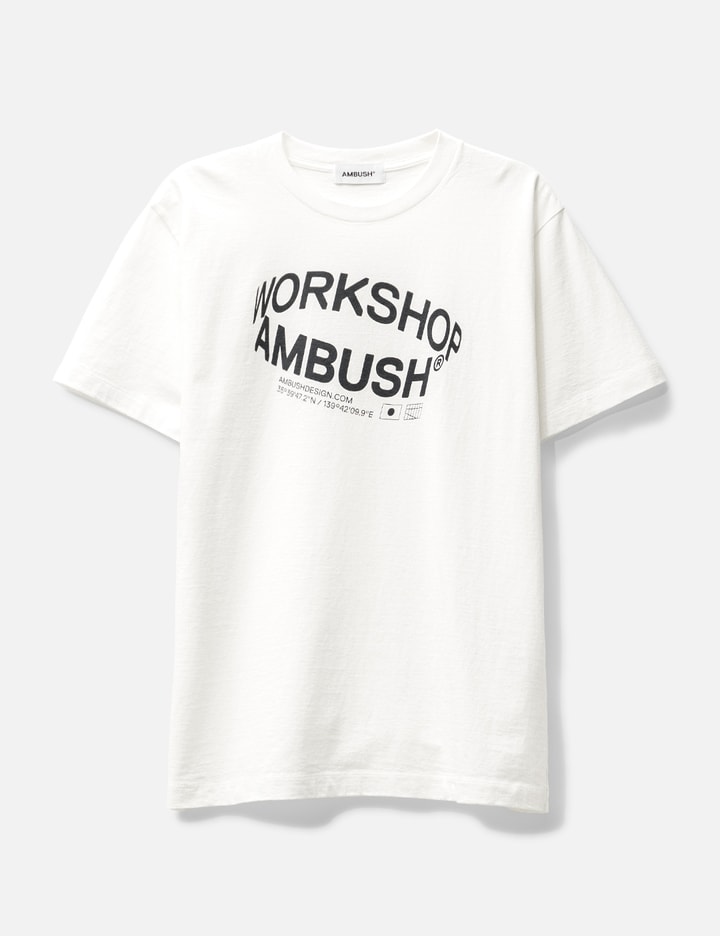 Ambush Revolve Logo T-shirt In White