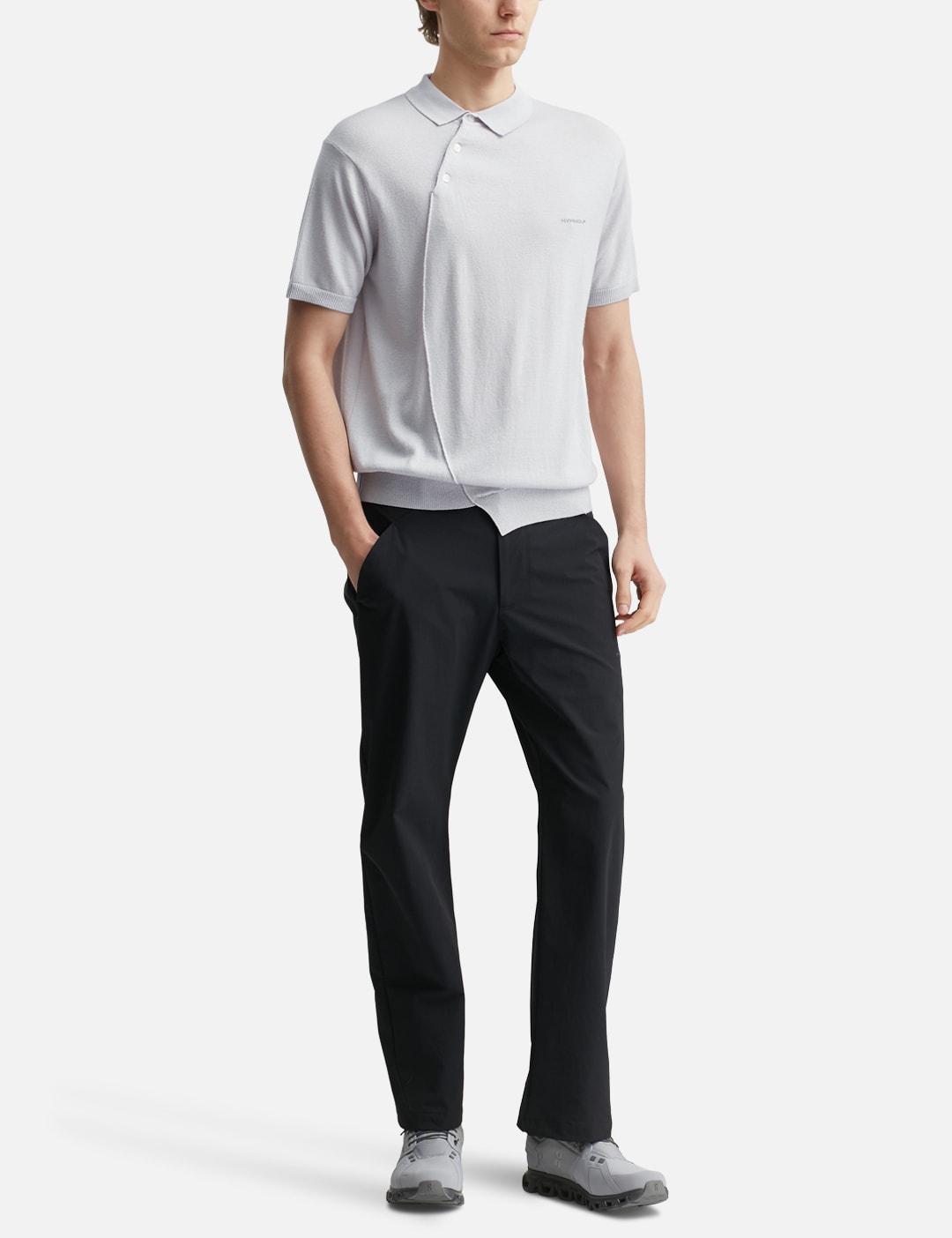 X POST ARCHIVE FACTION (PAF) Knit S/S Polo view 20
