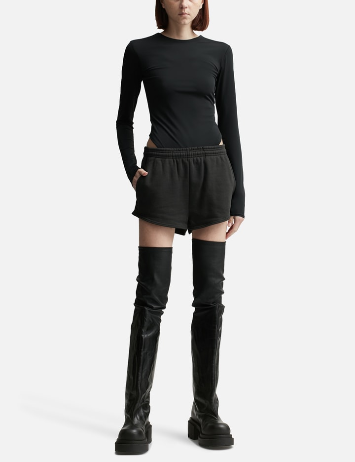 Entire Studios Micro Shorts In Black