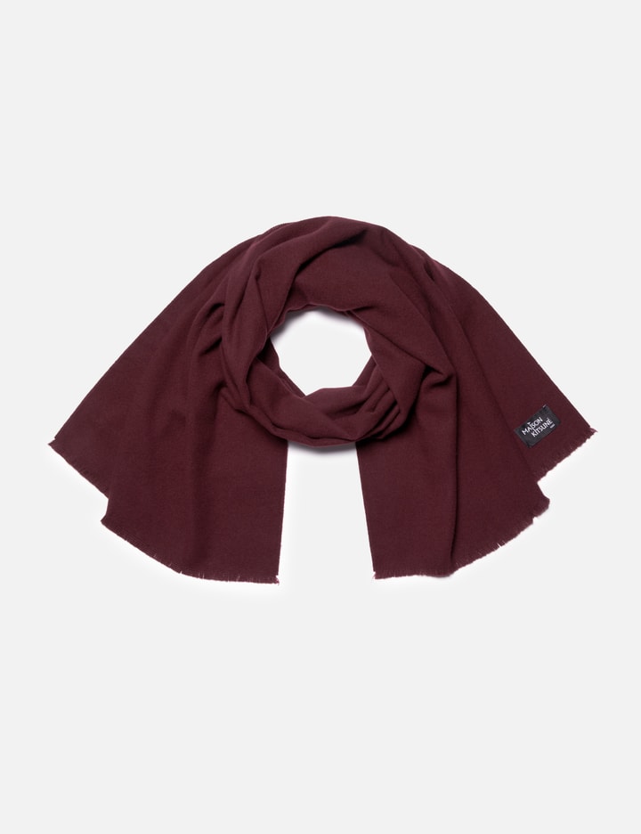 Wool Fringe Scarf